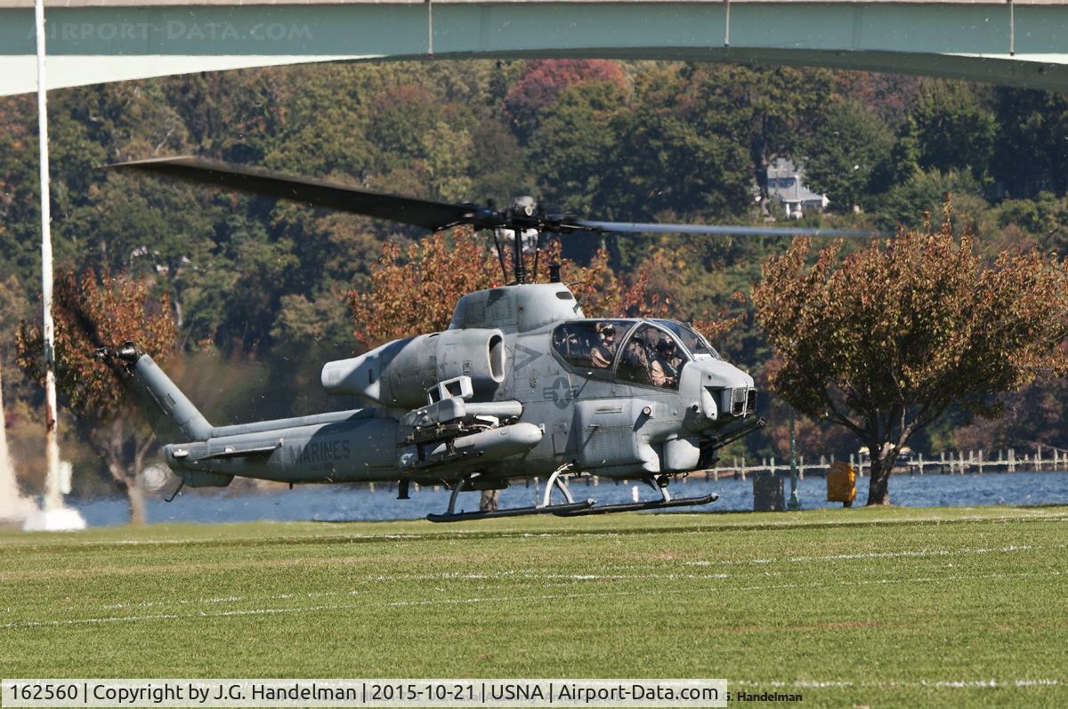 162560, Bell AH-1W Super Cobra C/N 26229/29151, Near touch down at U.S. Naval Academy Annapolis MD.