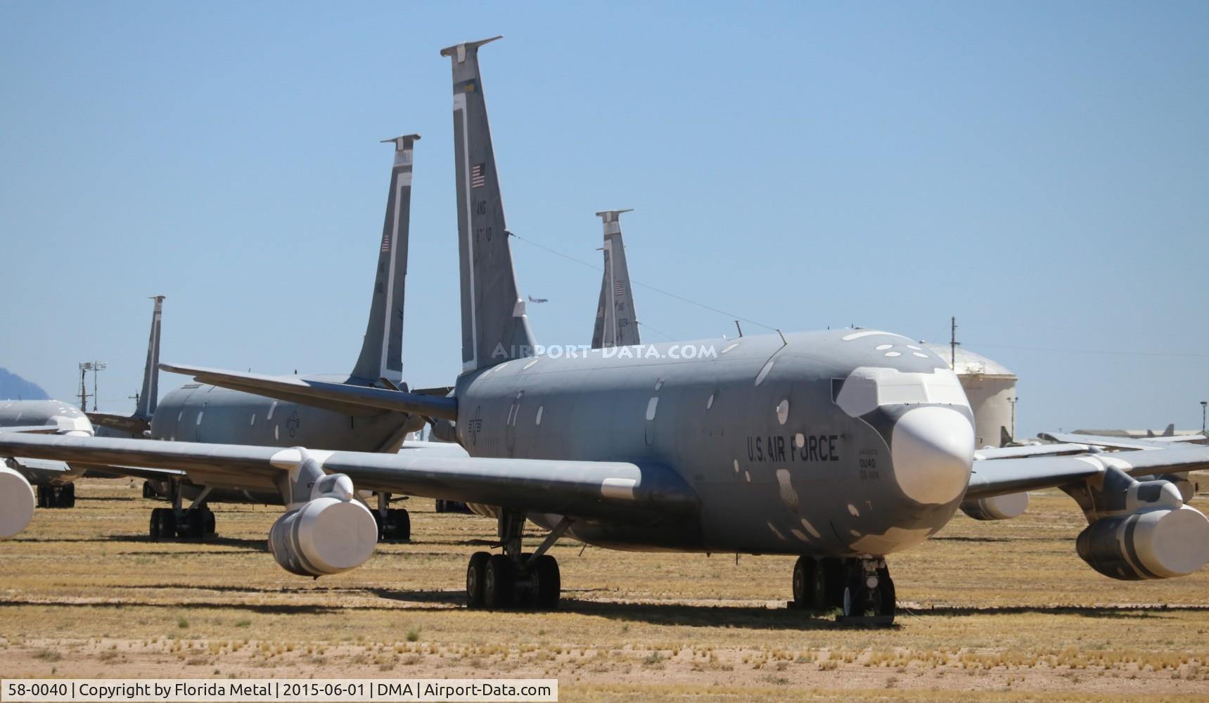 58-0040, 1958 Boeing KC-135E Stratotanker C/N 17785, KC-135E
