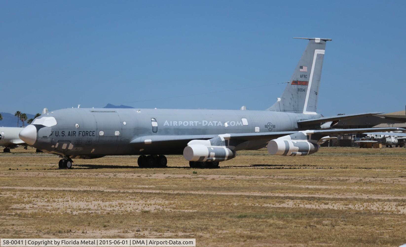 58-0041, 1958 Boeing KC-135E Stratotanker C/N 17786, KC-135E