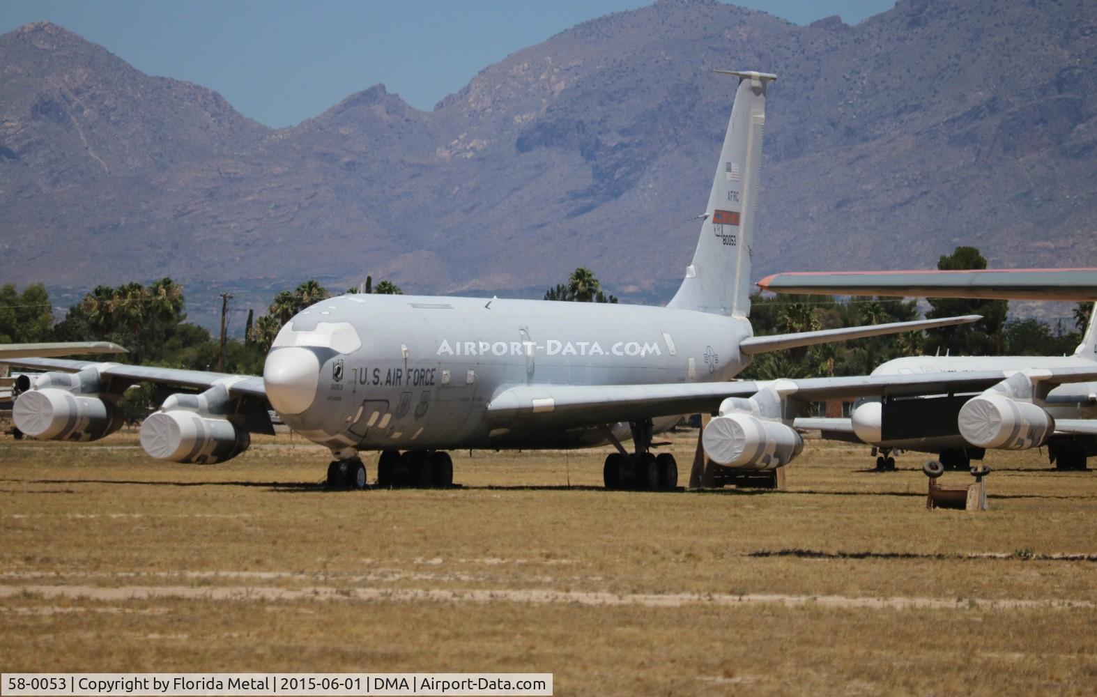 58-0053, 1958 Boeing KC-135E Stratotanker C/N 17798, KC-135E
