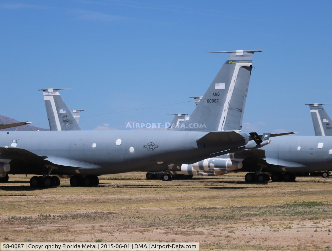 58-0087, 1958 Boeing KC-135E Stratotanker C/N 17832, KC-135E