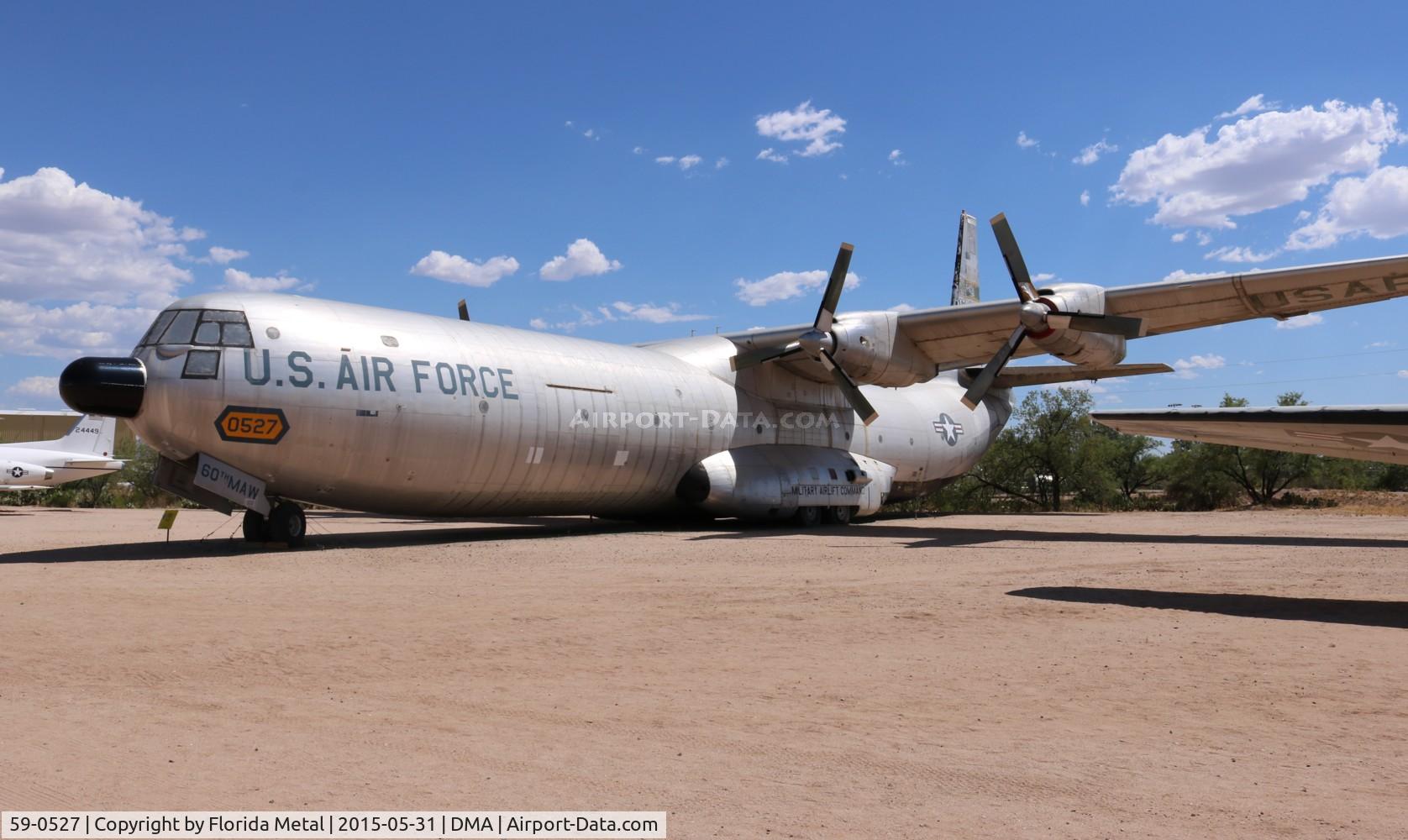 59-0527, 1959 Douglas C-133B-DL Cargomaster C/N 45578, C-133B Cargomaster