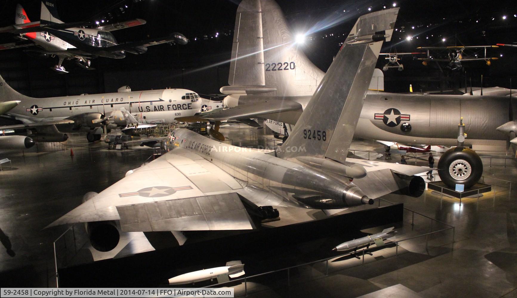 59-2458, 1959 Convair B-58A Hustler C/N 61, B-58 Hustler