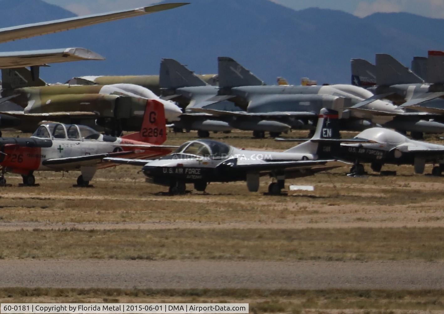60-0181, 1960 Cessna T-37B Tweety Bird C/N 40682, T-37B