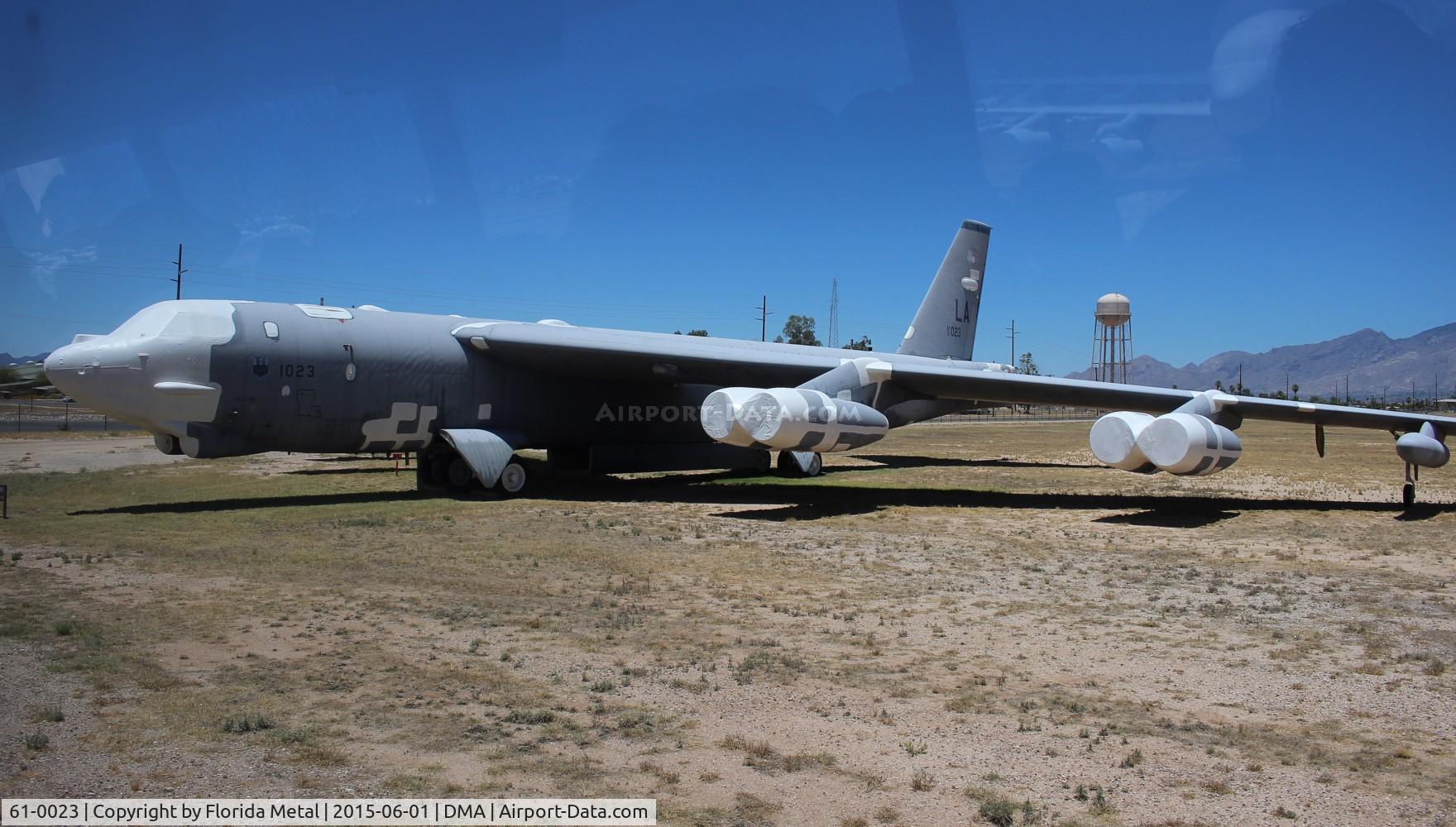 61-0023, 1961 Boeing B-52H-170-BW Stratofortress C/N 464450, B-52H Stratofortress