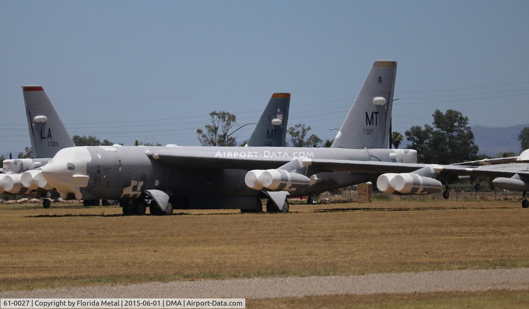 61-0027, 1961 Boeing B-52H Stratofortress C/N 464454, B-52H