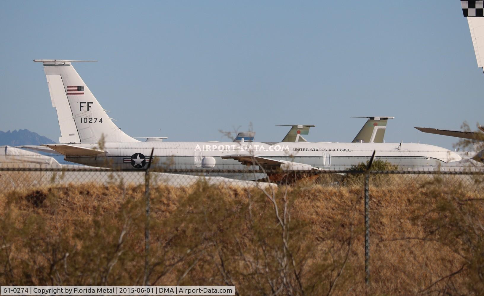 61-0274, 1961 Boeing EC-135P Stratotanker C/N 18181, EC-135P