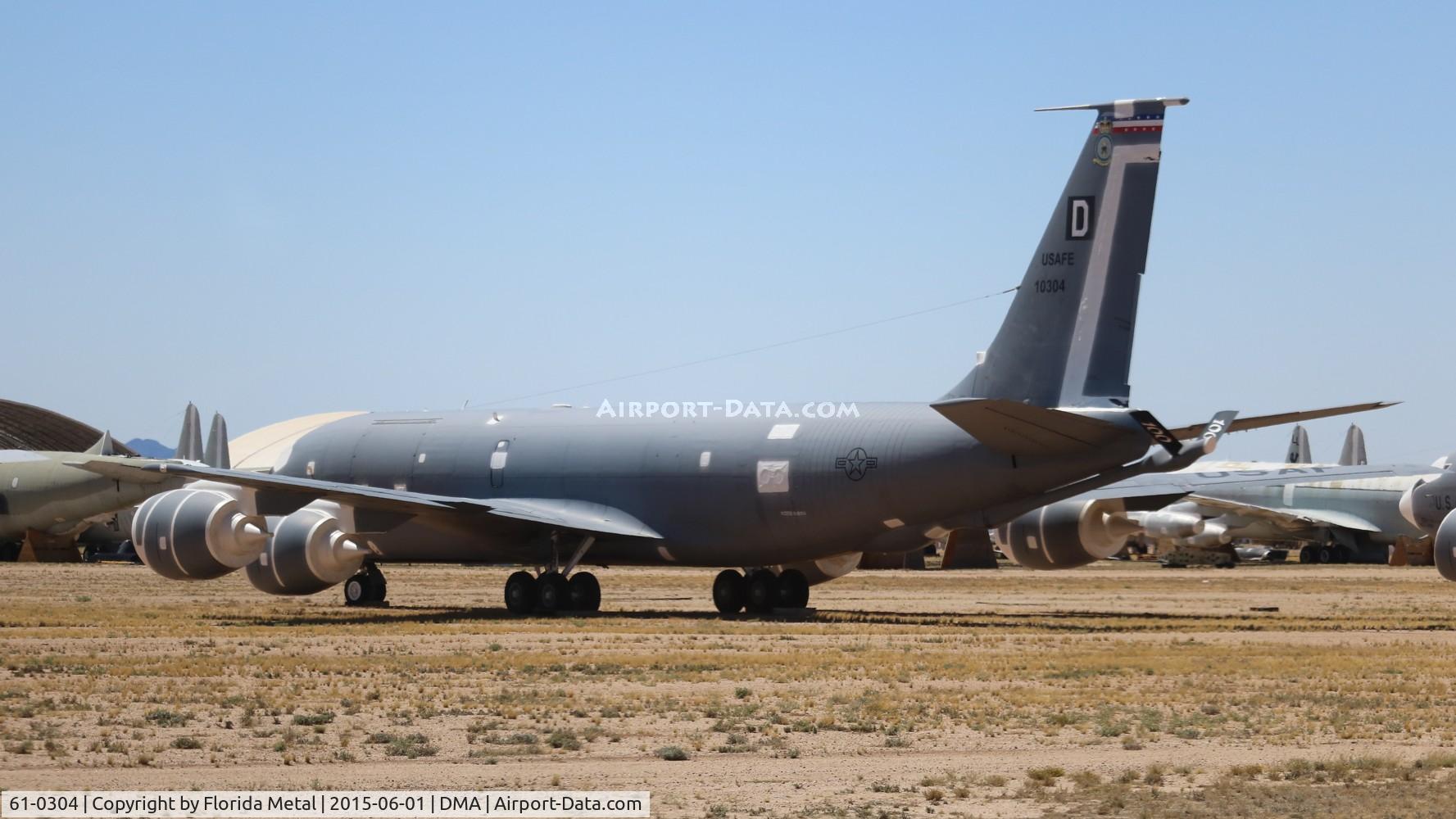 61-0304, 1961 Boeing KC-135R Stratotanker C/N 18211, KC-135R