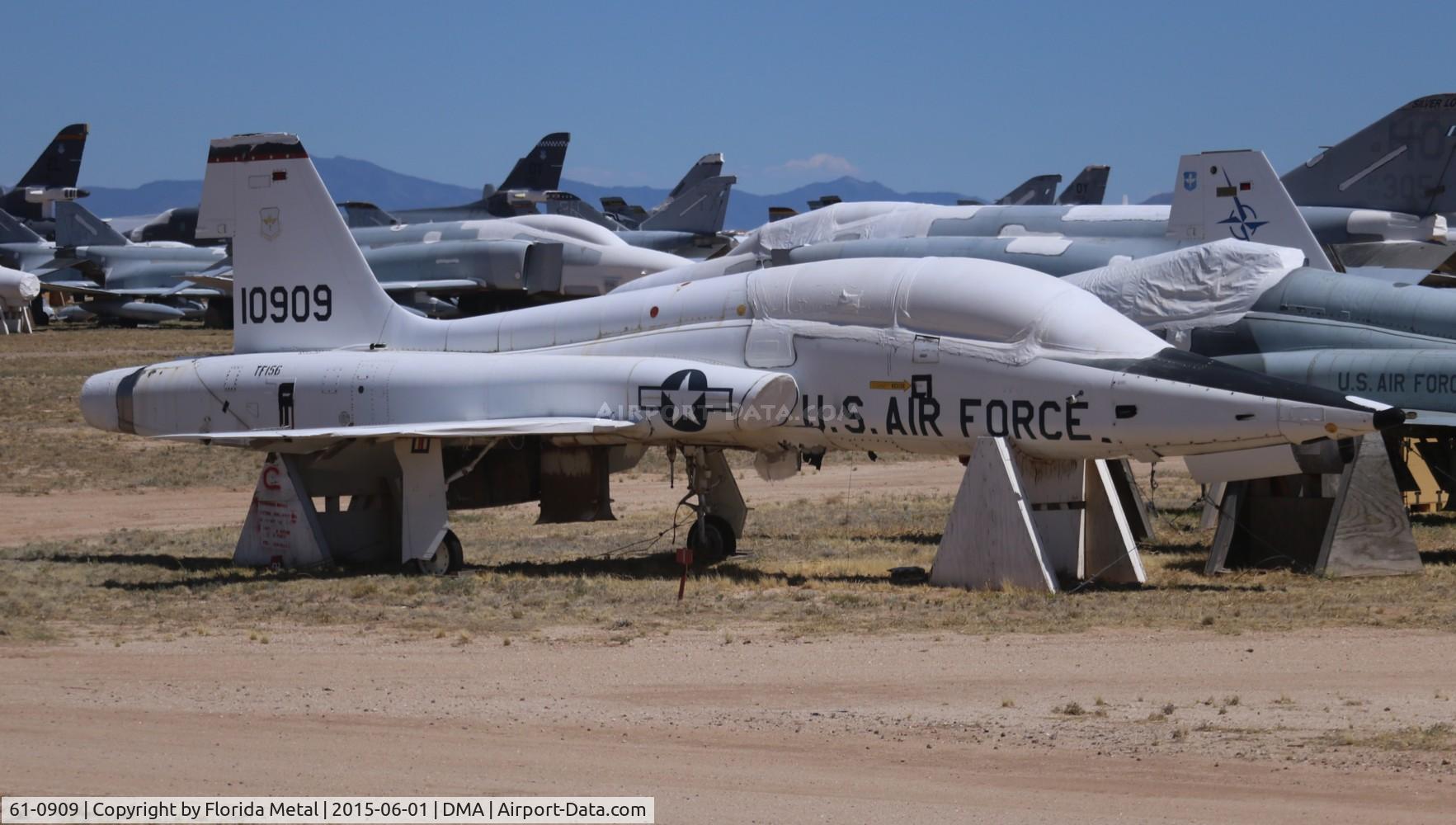 61-0909, 1961 Northrop T-38A Talon C/N N.5275, T-38A Talon