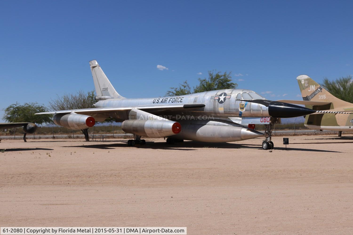61-2080, 1961 Convair B-58A Hustler C/N 116, B-58A Hustler