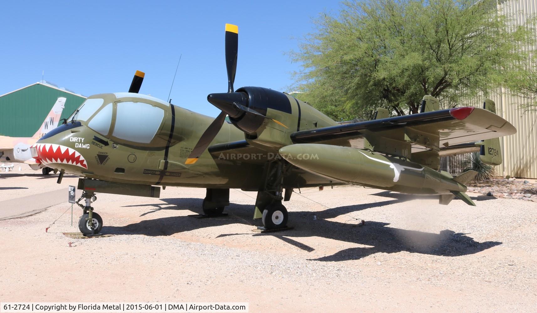 61-2724, 1961 Grumman OV-1C Mohawk C/N 67C, OV-1C