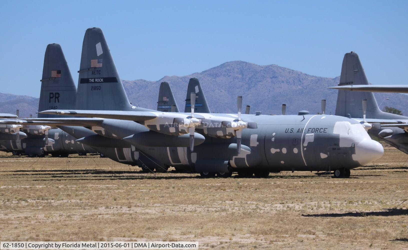62-1850, 1962 Lockheed C-130E Hercules C/N 382-3814, C-130E