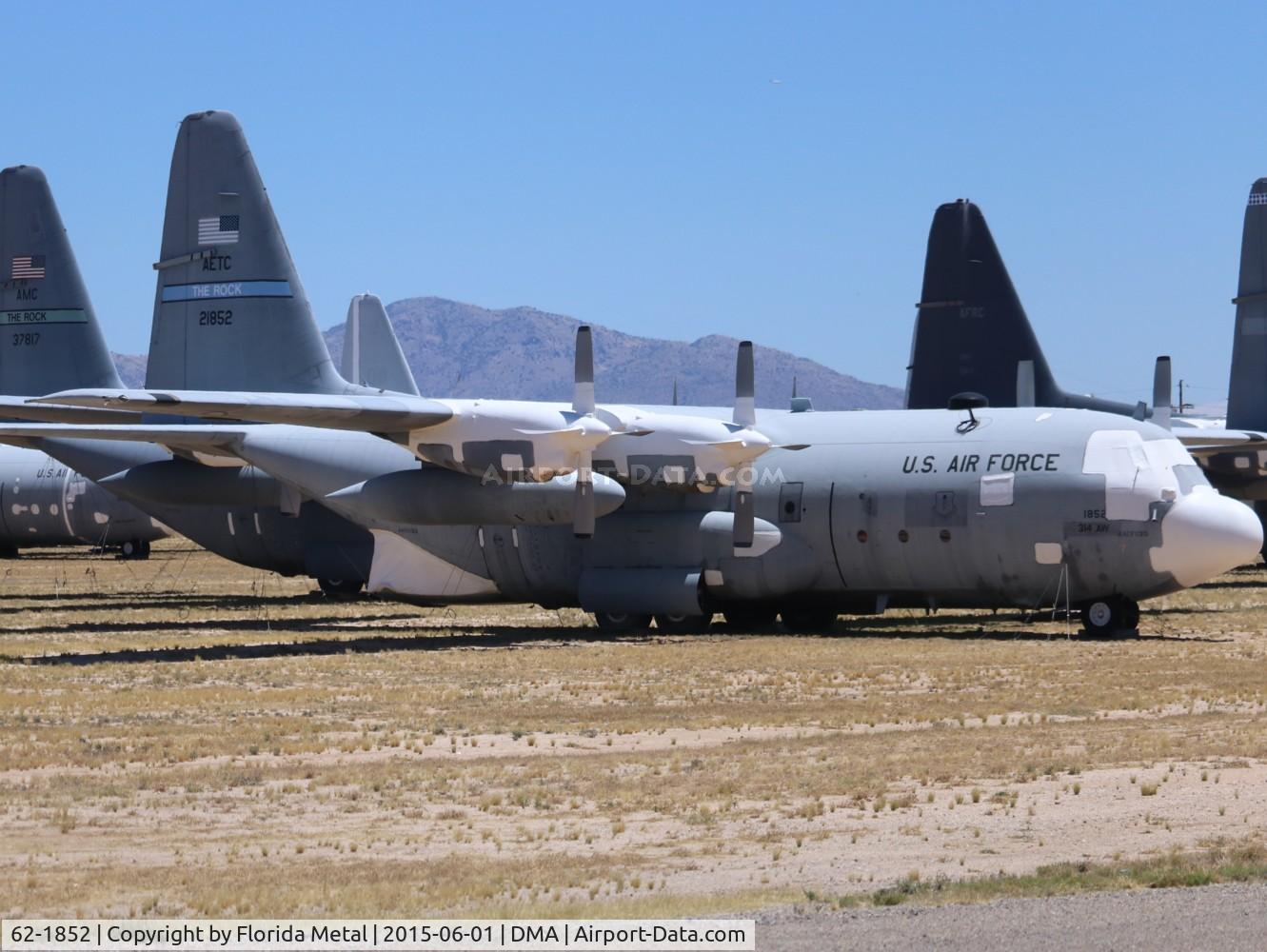 62-1852, 1962 Lockheed C-130E-LM Hercules C/N 382-3816, C-130E