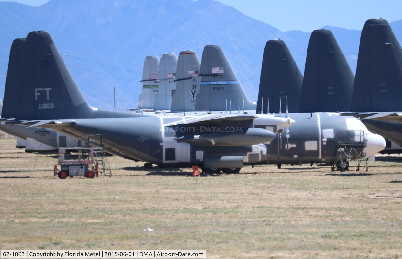 62-1863, 1962 Lockheed HC-130P Combat King C/N 382-3827, HC-130P