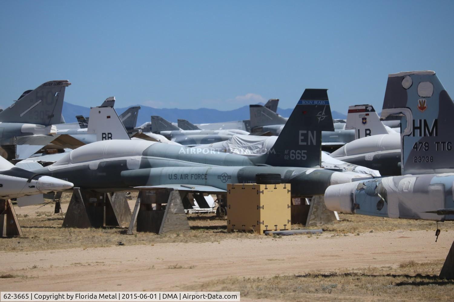 62-3665, 1962 Northrop T-38A Talon C/N N.5370, T-38A