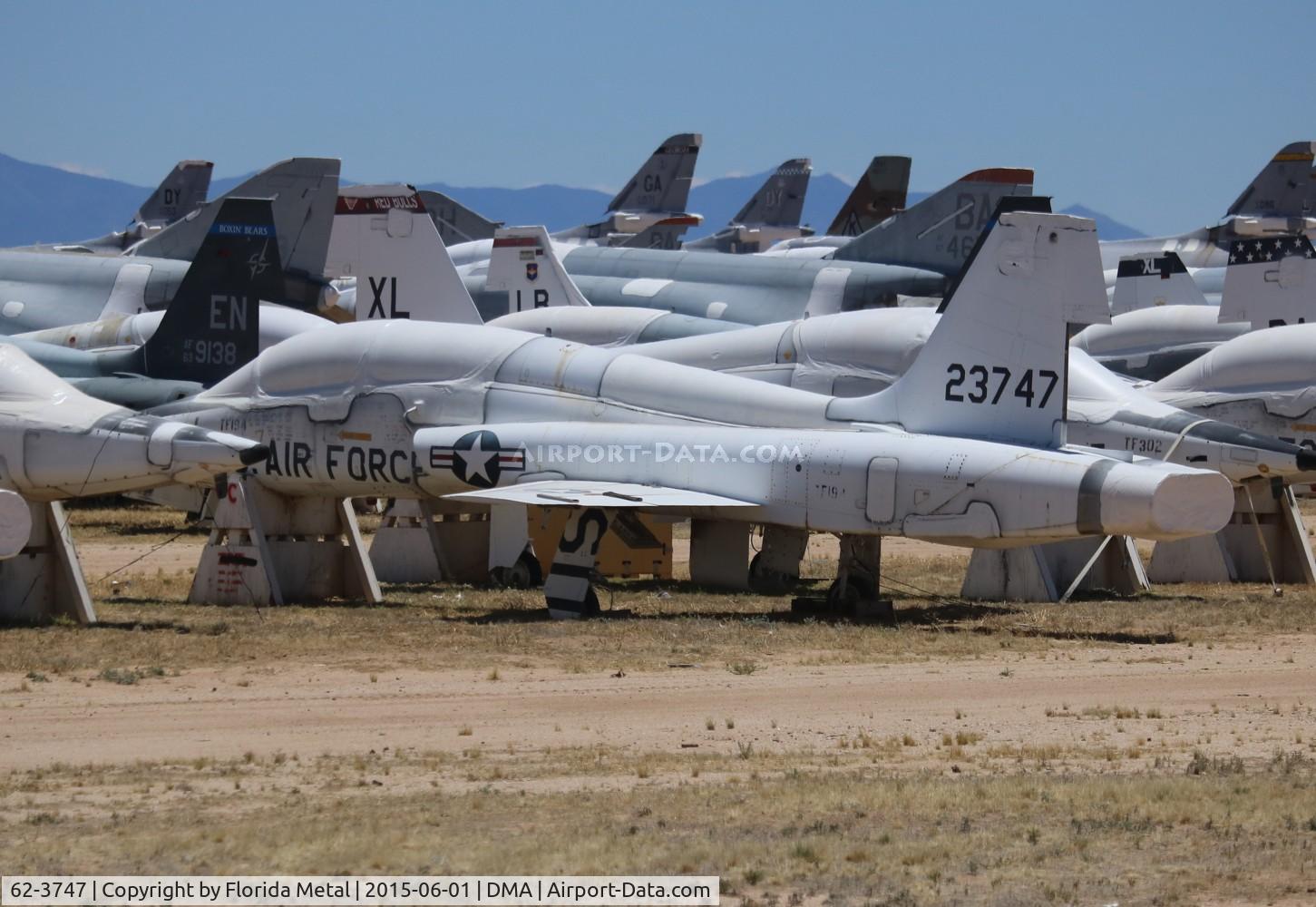 62-3747, 1962 Northrop T-38A Talon C/N N.5452, T-38A