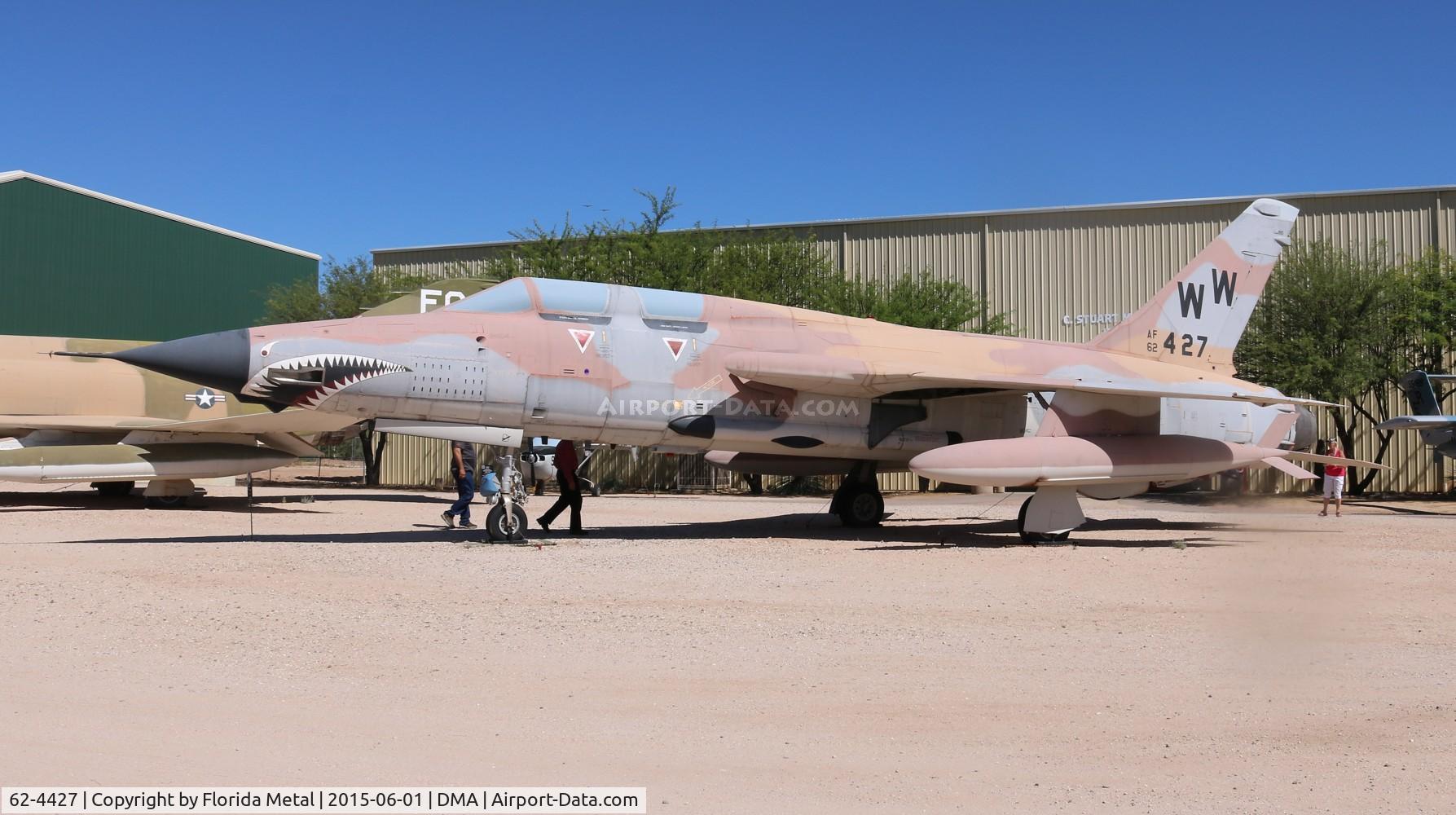62-4427, Republic F-105G Thunderchief C/N F16, F-105G