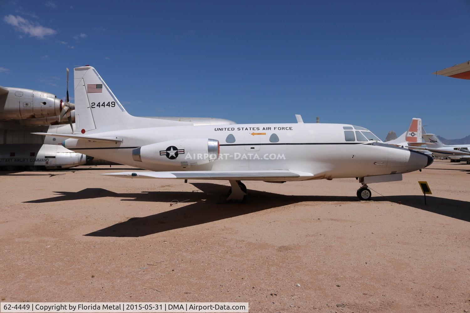 62-4449, 1962 North American CT-39A Sabreliner C/N 276-2, CT-39A
