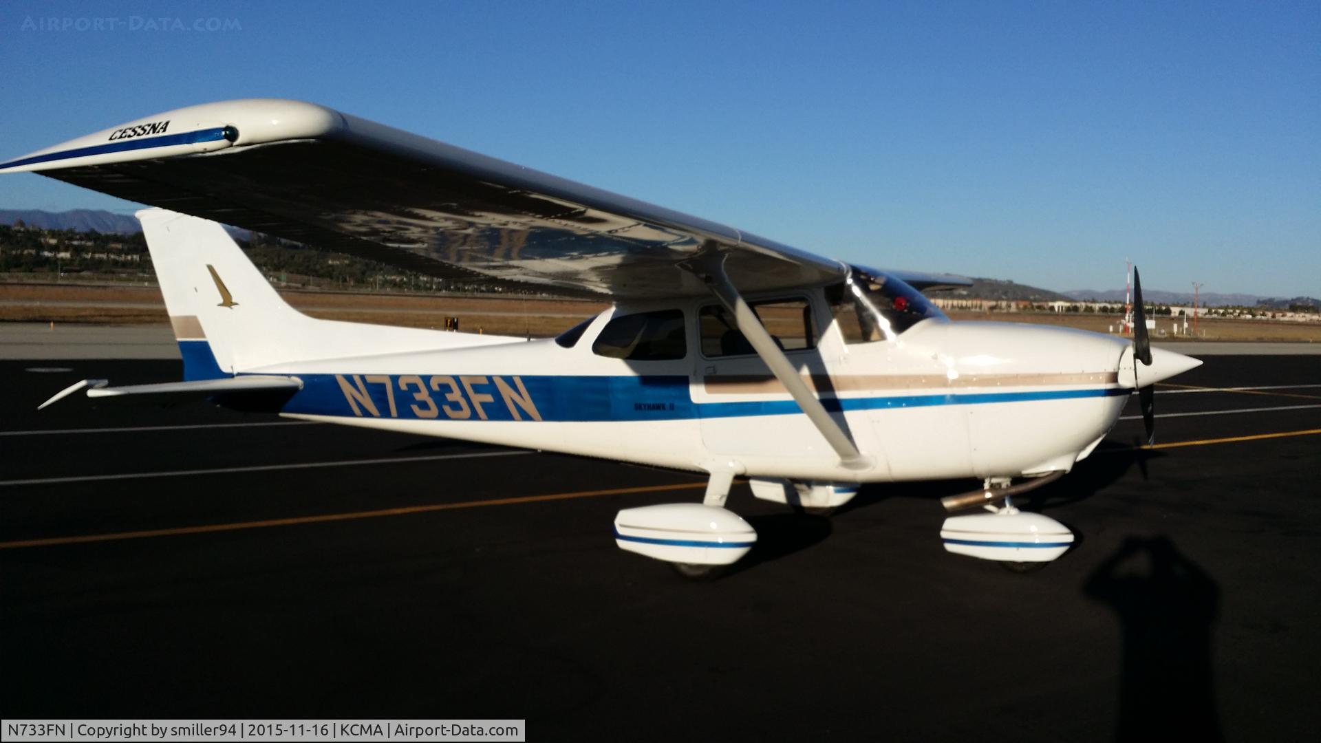 N733FN, 1976 Cessna 172N C/N 17268262, Cessna 172n at KCMA