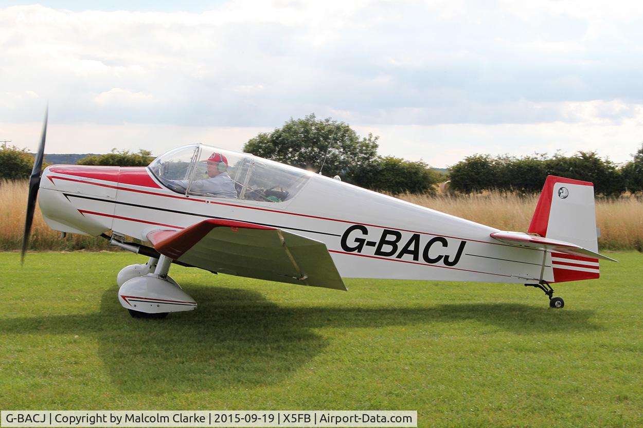 G-BACJ, 1966 Jodel D-120 Paris-Nice C/N 315, Jodel D-120 Paris-Nice, Fishburn Airfield, September 19th 2015.