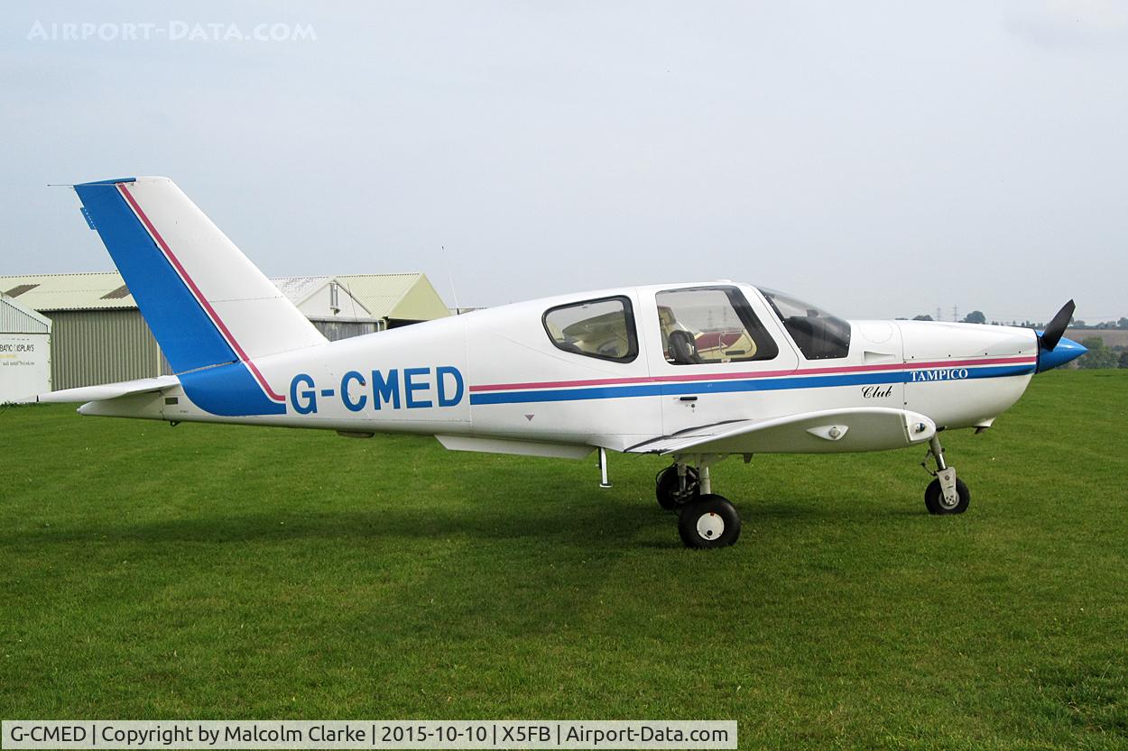 G-CMED, 2000 Socata TB-9 Tampico C/N 1867, Socata TB-9 Tampico, Fishburn Airfield, October 10th 2015.
