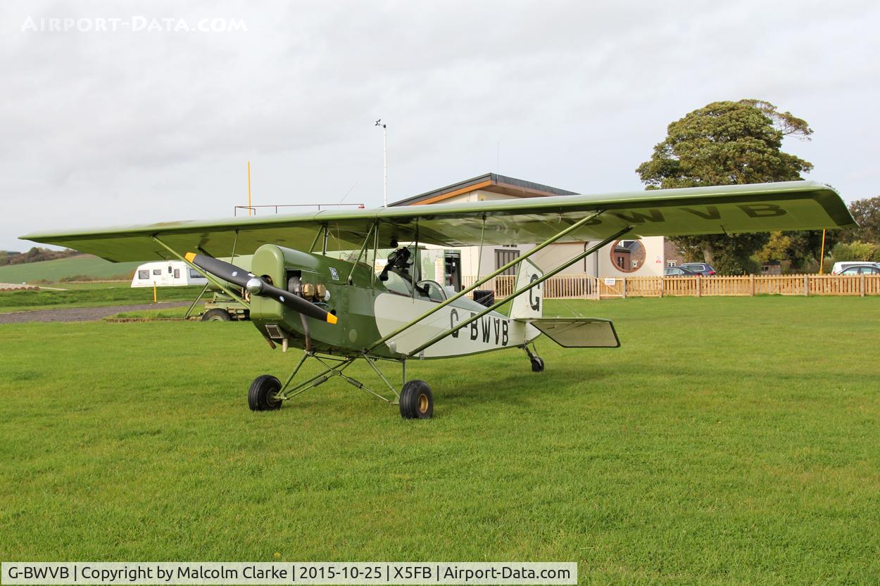G-BWVB, 1997 Pietenpol Air Camper C/N PFA 047-11777, Pietenpol Air Camper at Fishburn Airfield, October 25th 2015.