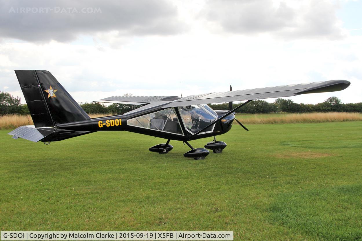G-SDOI, 2003 Aeroprakt A-22 Foxbat C/N PFA 317-14064, Aeroprakt A-22 Foxbat, Fishburn Airfield, September 19th 2015.