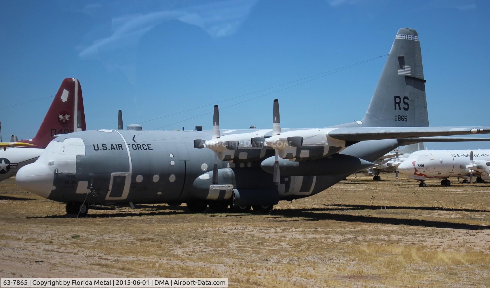 63-7865, 1963 Lockheed C-130E-LM Hercules C/N 382-3935, C-130E-LM
