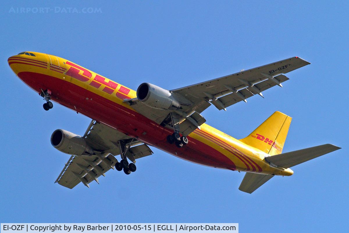 EI-OZF, 1983 Airbus A300B4-203F C/N 259, Airbus A300B4-203F [259] (DHL) Home~G 15/05/2010. On approach 27R.