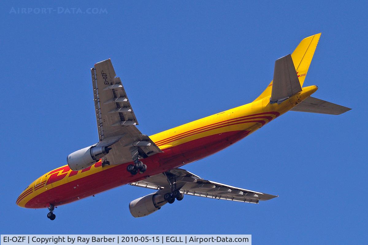 EI-OZF, 1983 Airbus A300B4-203F C/N 259, Airbus A300B4-203F [259] (DHL) Home~G 15/05/2010. On approach 27R.