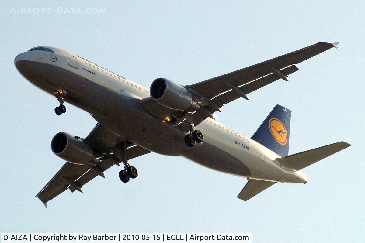D-AIZA, 2009 Airbus A320-214 C/N 4097, Airbus A320-214 [4097] (Lufthansa) Home~G 15/05/2010. On approach 27R.