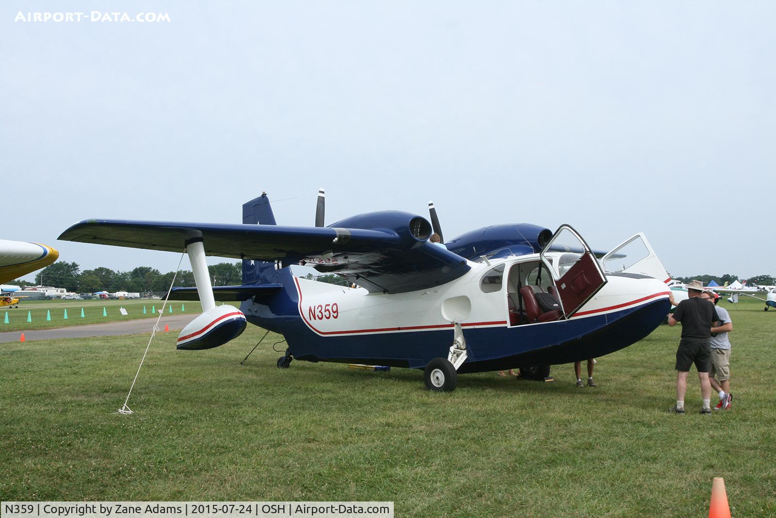 N359, Piaggio P.136-L2 C/N 224, EAA AirVenture 2015 - Oshkosh Wisconsin