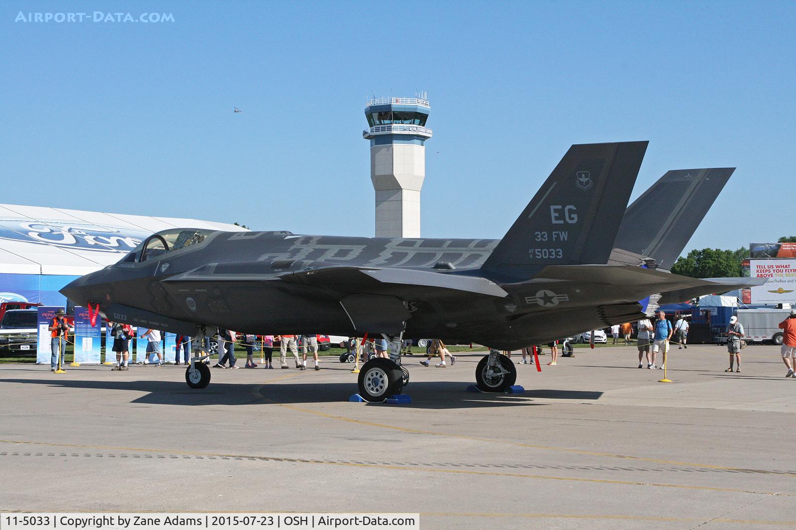 11-5033, 2014 Lockheed Martin F-35A Lightning II C/N AF-44, EAA AirVenture 2015 - Oshkosh Wisconsin