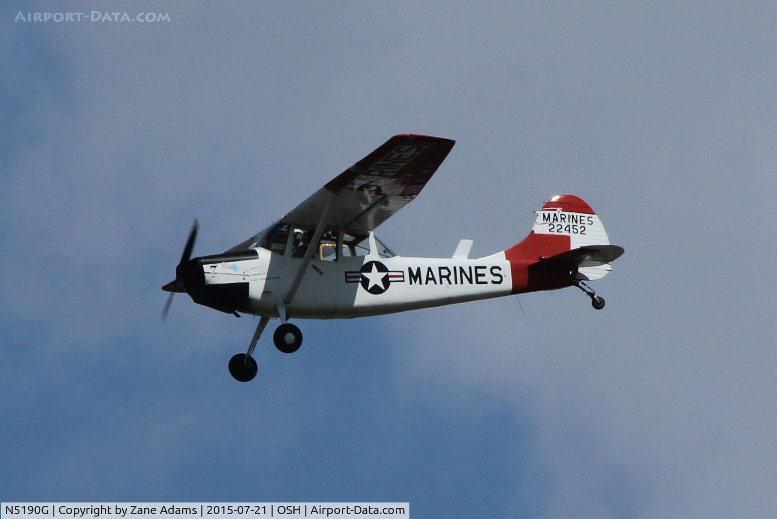 N5190G, 1951 Cessna 305A C/N 22452, 2015 EAA AirVenture - Oshkosh, Wisconsin