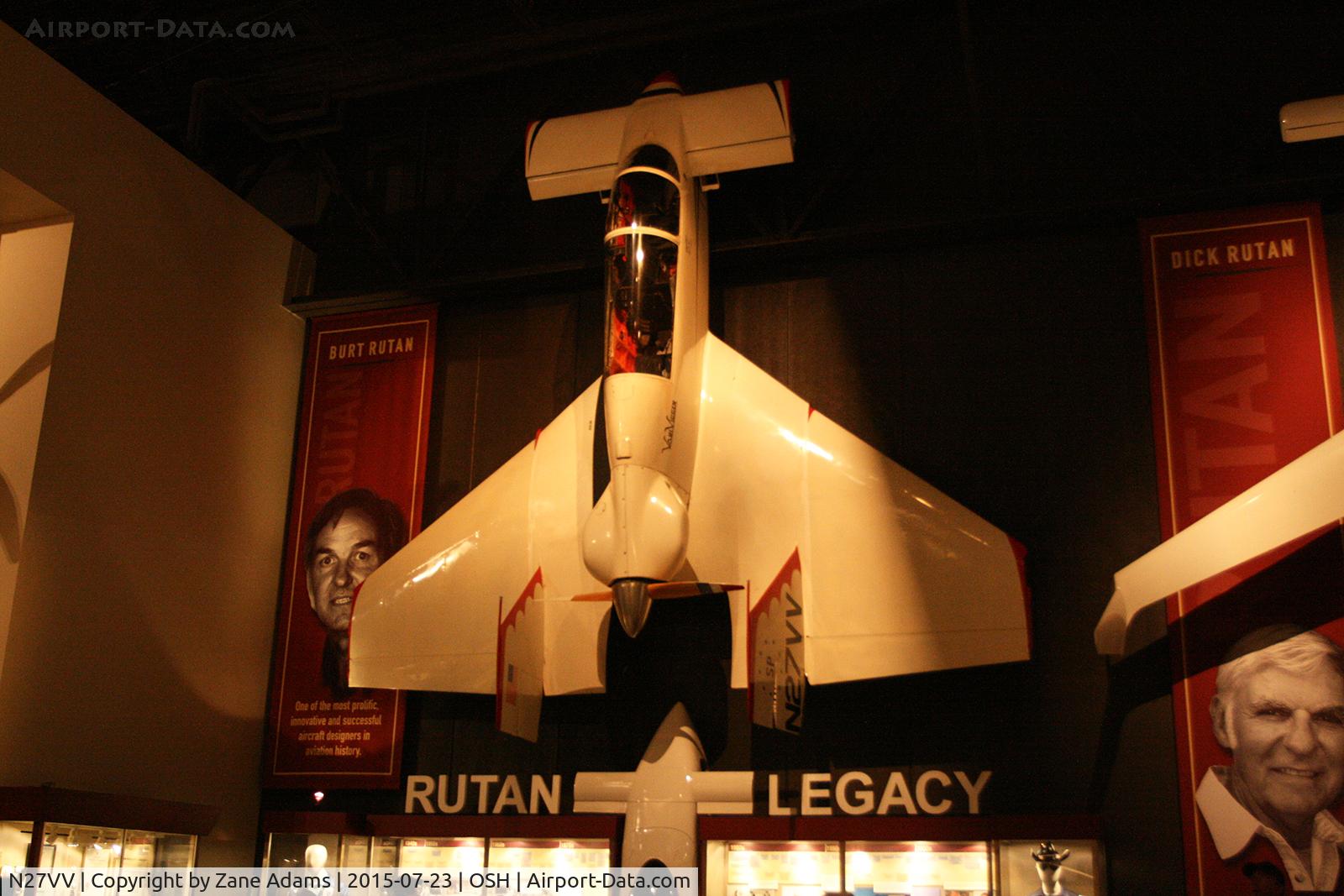 N27VV, 1972 Rutan VariViggen 50-160 C/N 001, 2015 EAA AirVenture - Oshkosh, Wisconsin