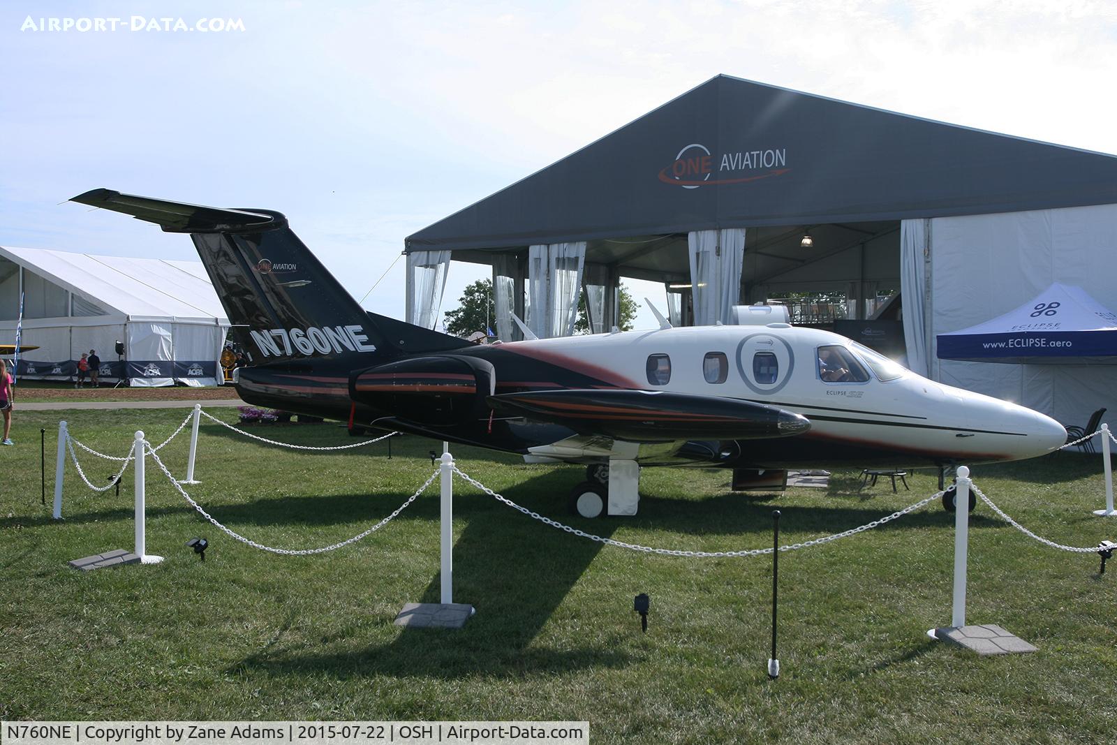 N760NE, 2007 Eclipse Aviation Corp EA500 C/N 000034, 2015 EAA AirVenture - Oshkosh, Wisconsin