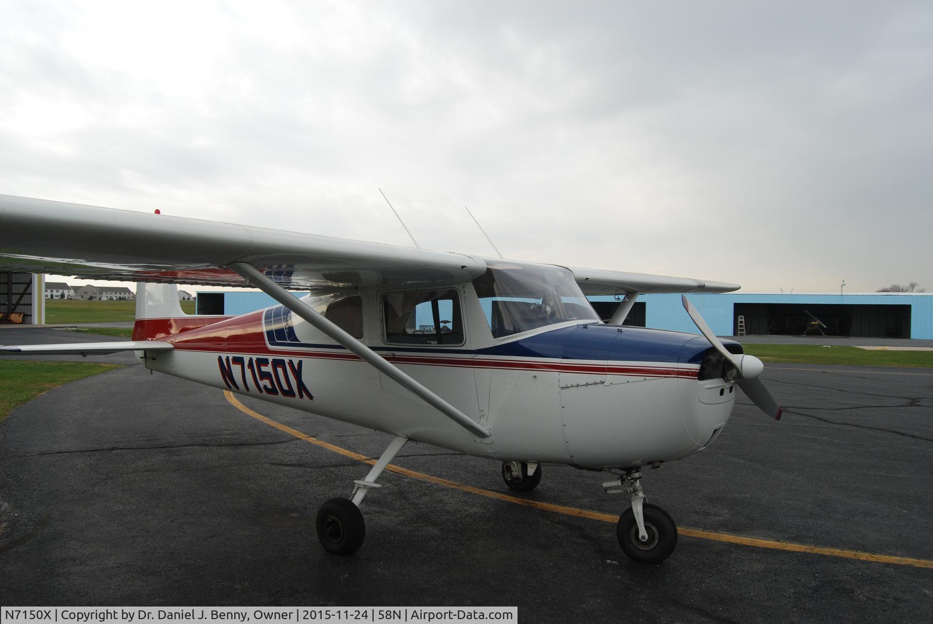 N7150X, 1961 Cessna 150A C/N 15059250, Reigle Airport