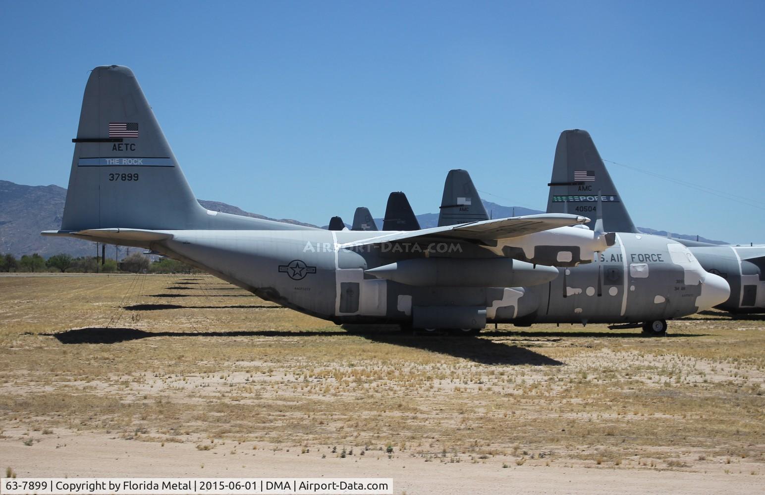 63-7899, 1963 Lockheed C-130E Hercules C/N 382-3970, C-130E