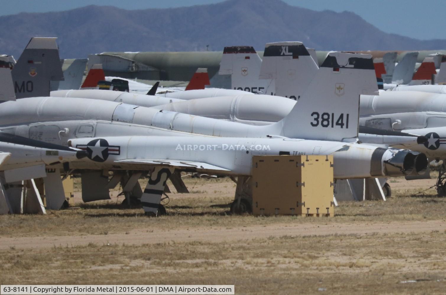 63-8141, 1963 Northrop T-38A Talon C/N N.5488, T-38A