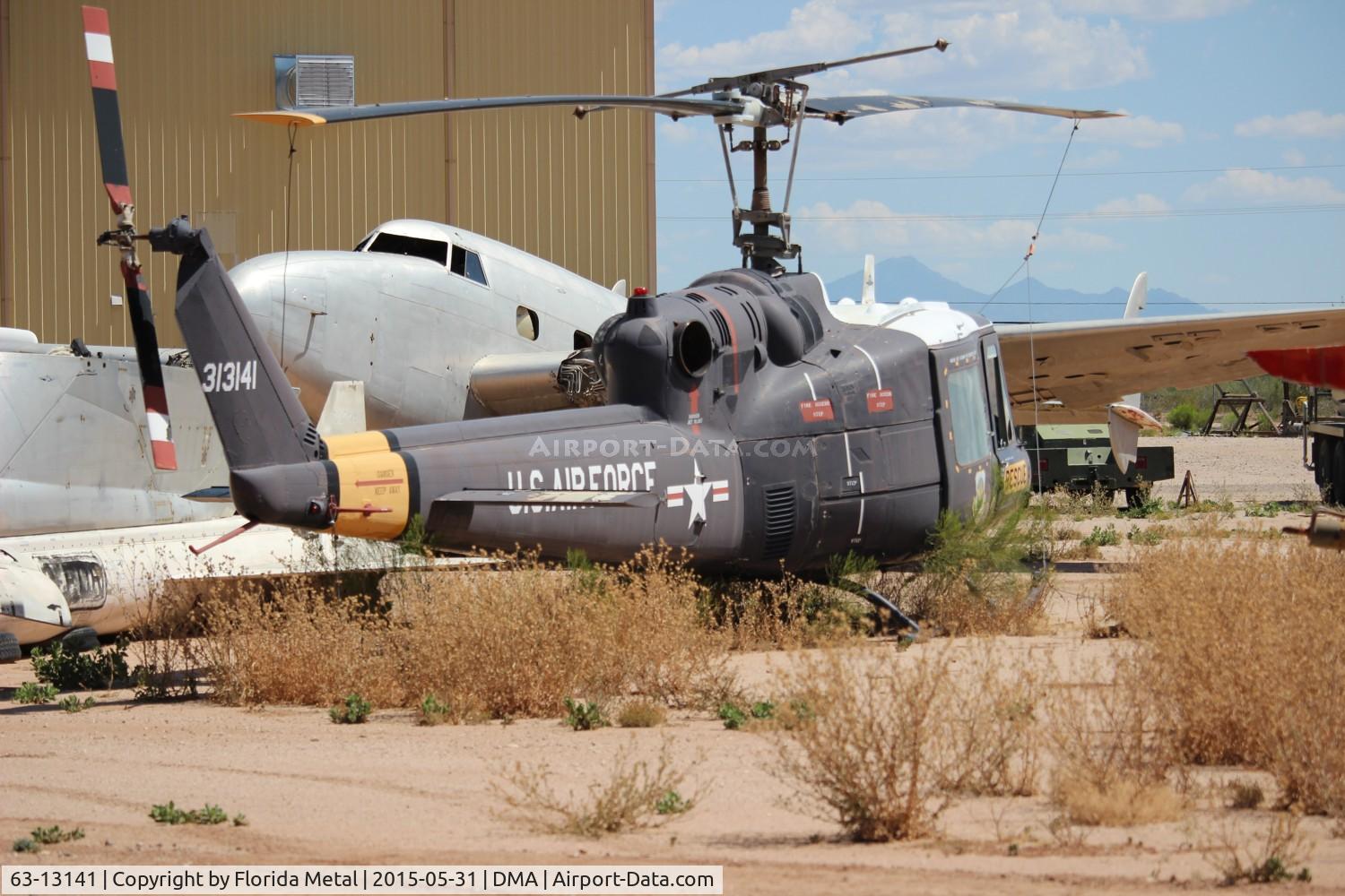 63-13141, 1963 Bell UH-1F Iroquois C/N 7001, UH-1F