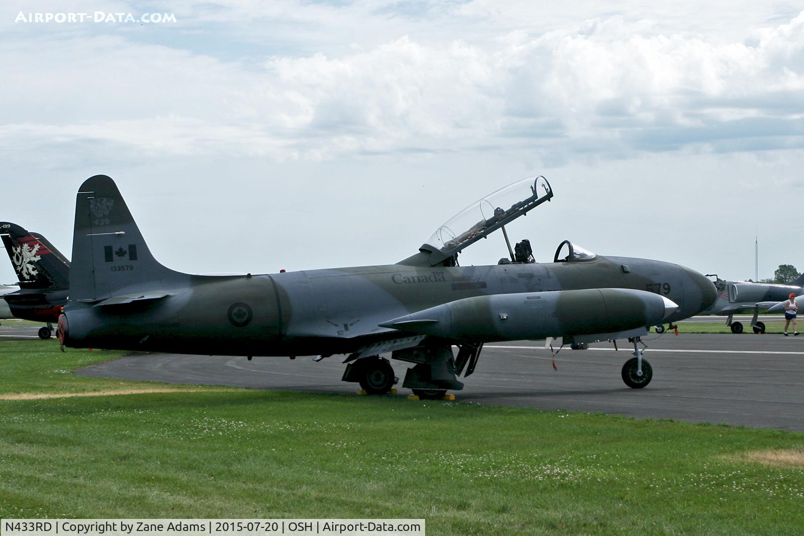 N433RD, 1952 Canadair CT-133 Silver Star C/N T33-579, 2015 EAA AirVenture - Oshkosh, Wisconsin