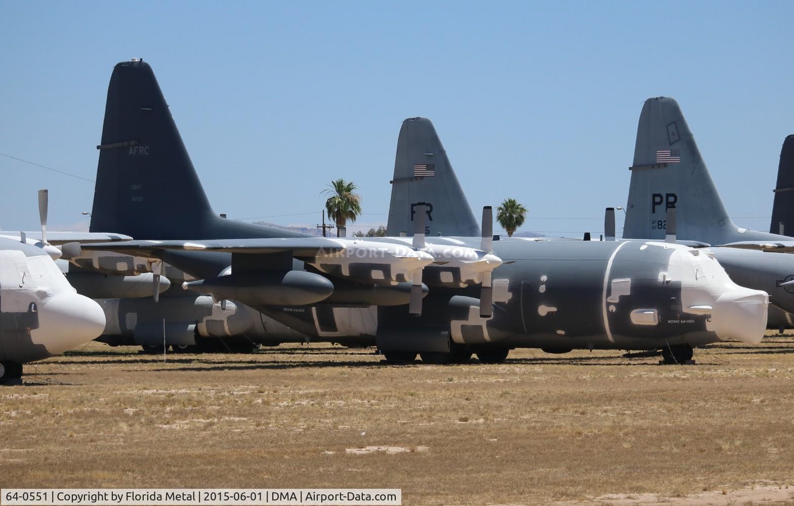 64-0551, 1964 Lockheed MC-130E Combat Talon I Hercules C/N 382-4046, MC-130E