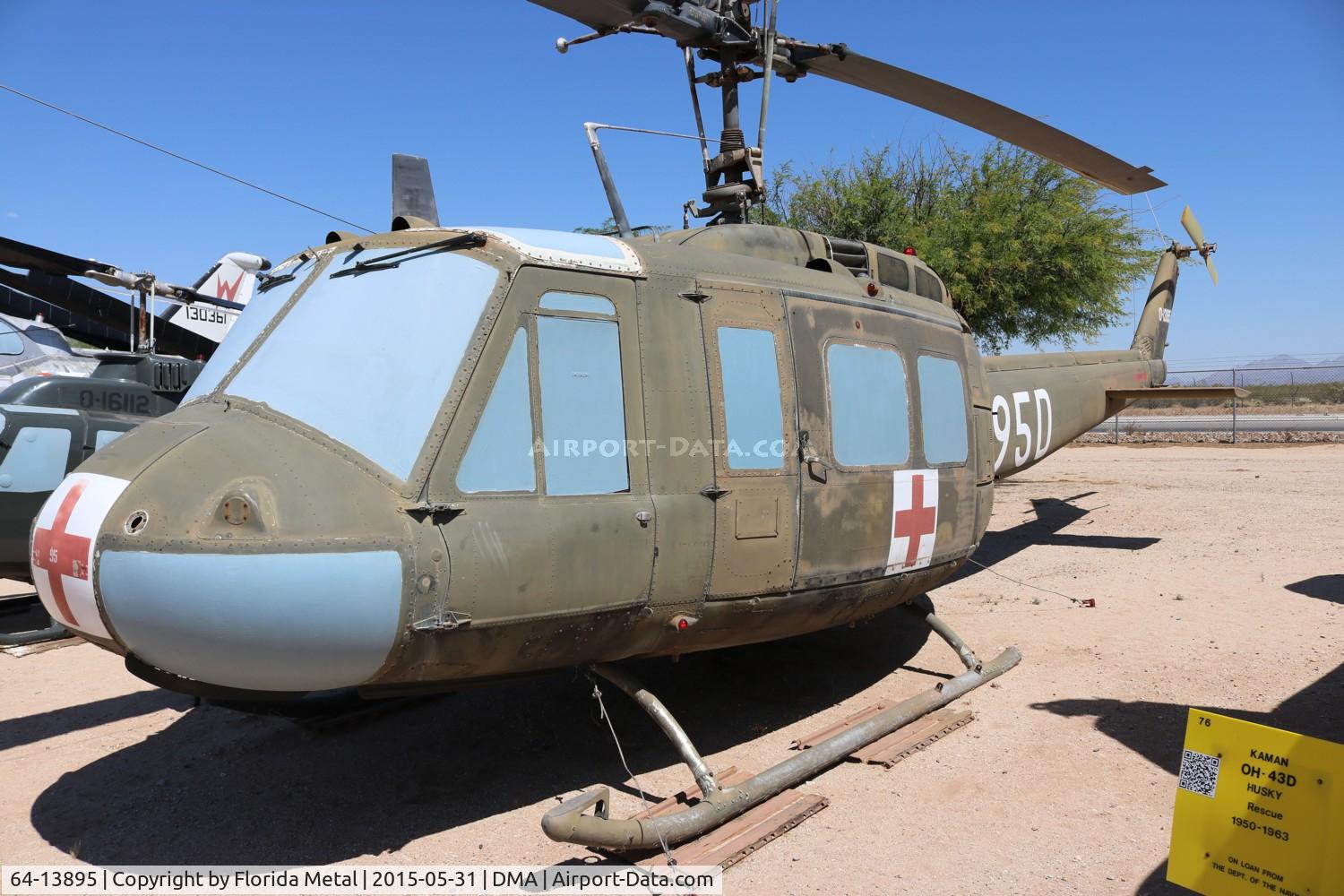 64-13895, 1964 Bell UH-1H Iroquois C/N 4602, UH-1H