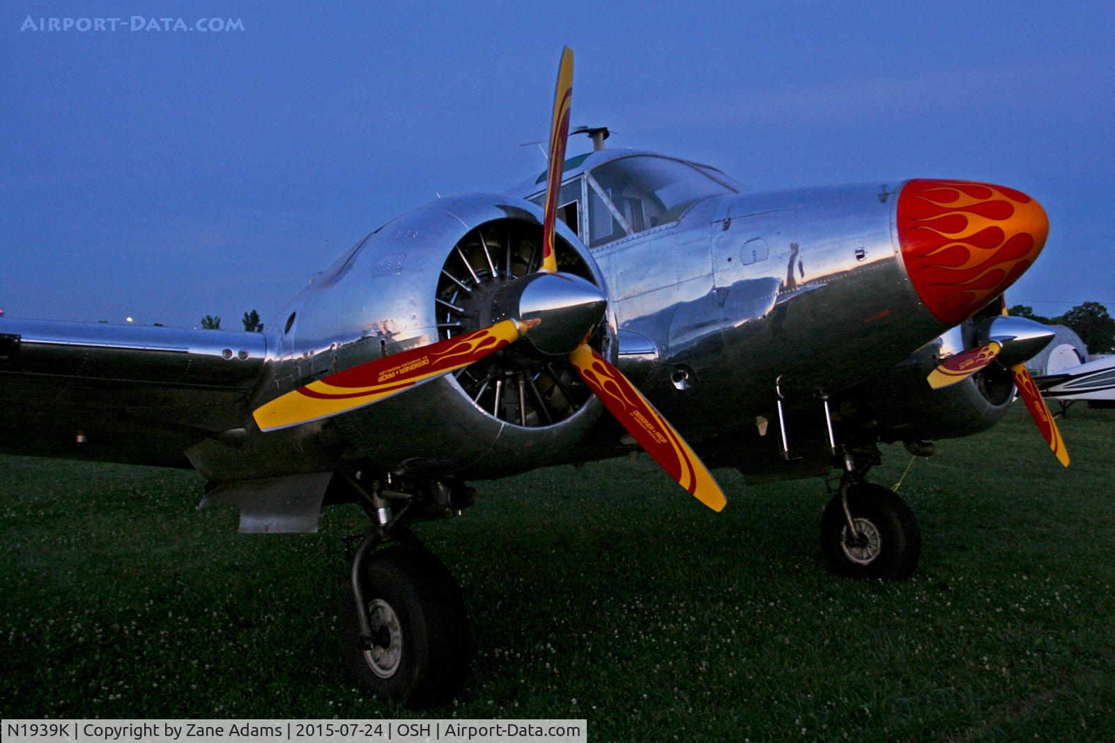N1939K, 1959 Beech E18S-9700 C/N BA-403, 2015 EAA AirVenture - Oshkosh, Wisconsin