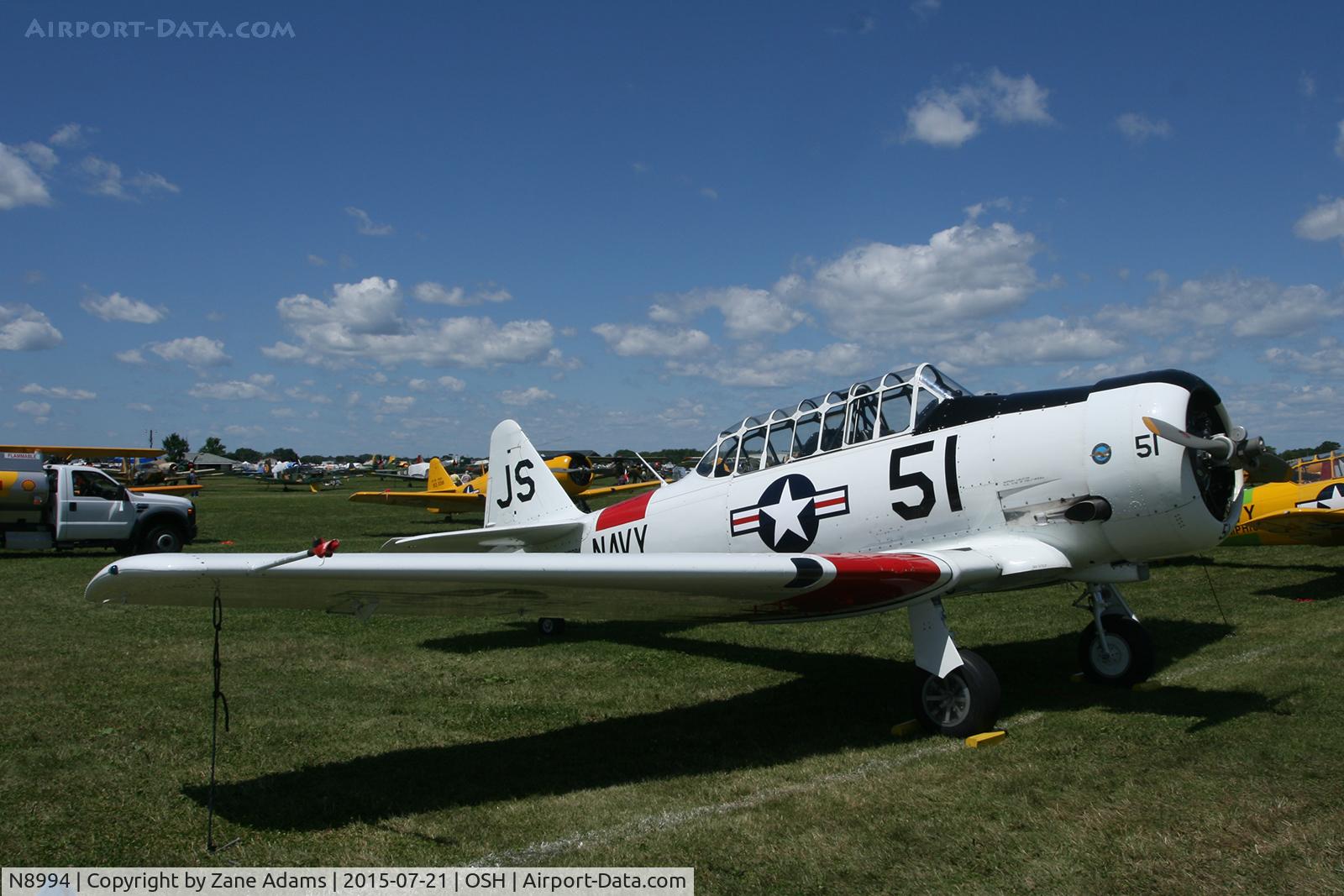 N8994, 1943 Noorduyn AT-16 Harvard II C/N 66-2814, 2015 EAA AirVenture - Oshkosh, Wisconsin