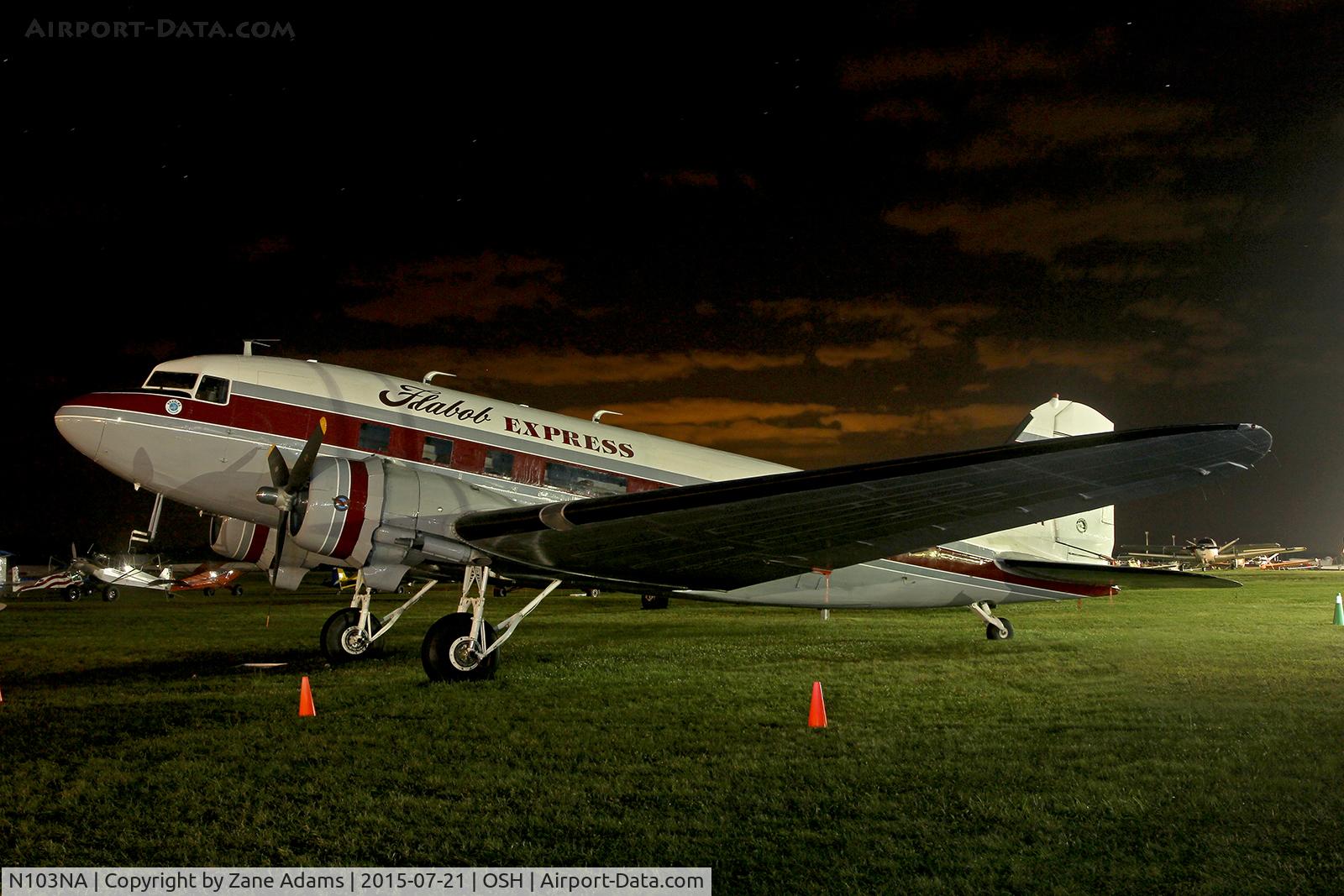 N103NA, 1945 Douglas DC-3C-S1C3G (C-47B) C/N 16821, 2015 EAA AirVenture - Oshkosh, Wisconsin