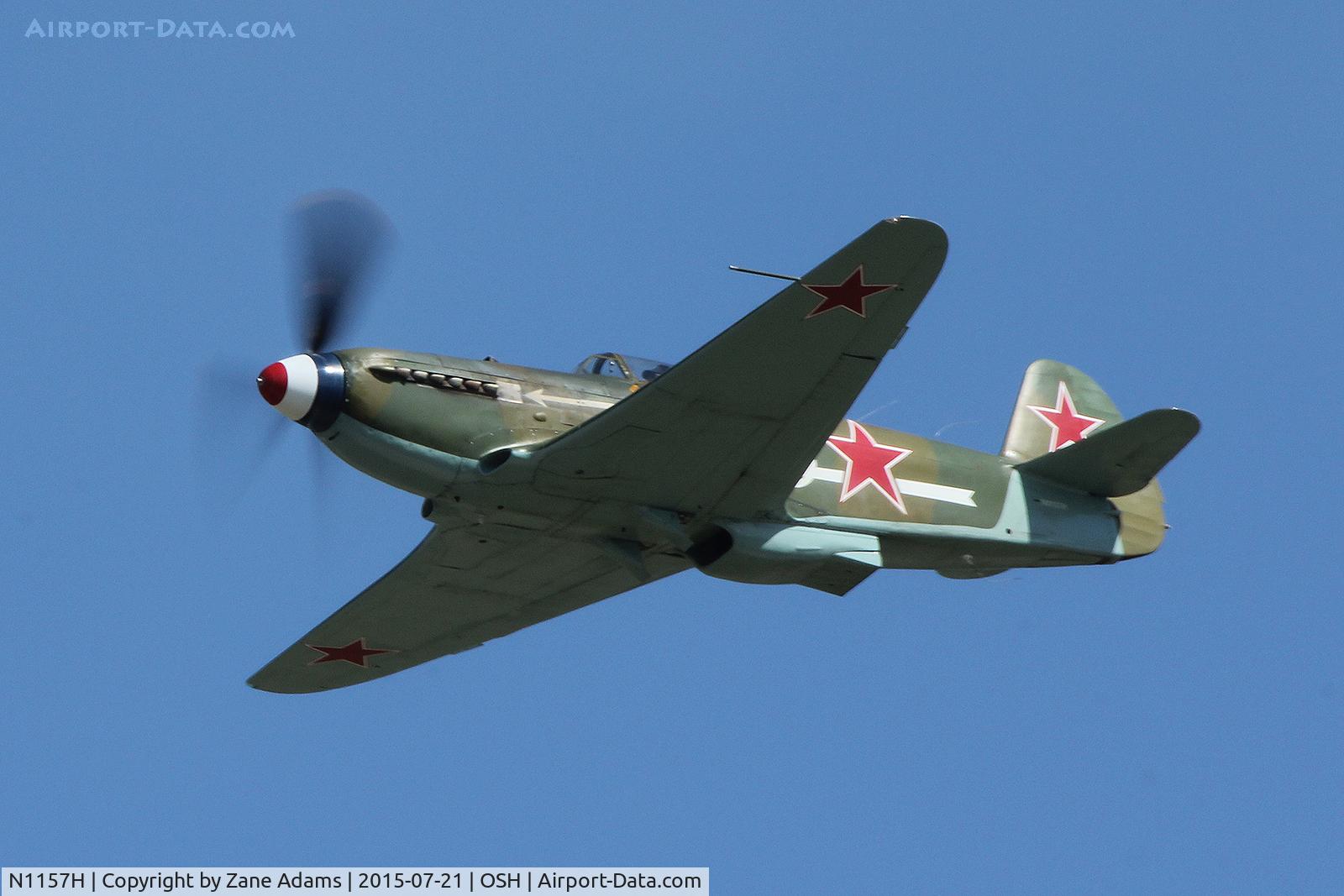 N1157H, 1994 Yakovlev Yak-9U-M C/N 0470402, 2015 EAA AirVenture - Oshkosh, Wisconsin
