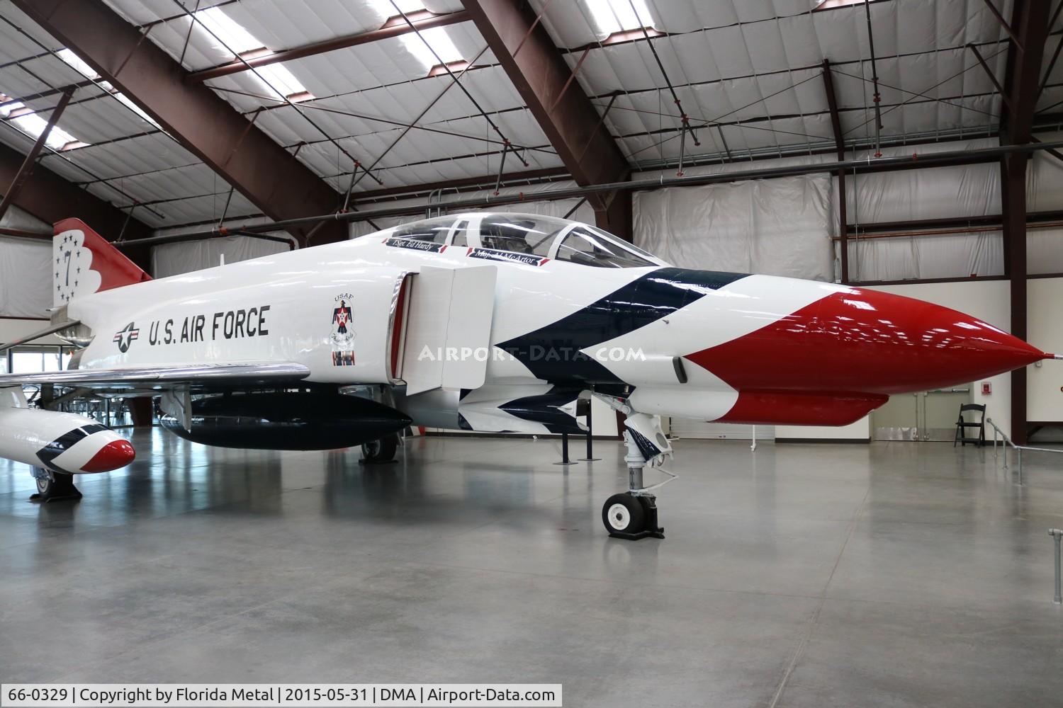 66-0329, 1966 McDonnell NF-4E Phantom C/N 2604, Thunderbirds F-4E