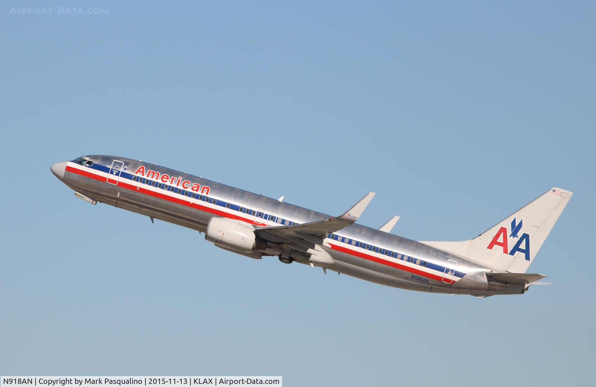 N918AN, 1999 Boeing 737-823 C/N 29519, Boeing 737-800