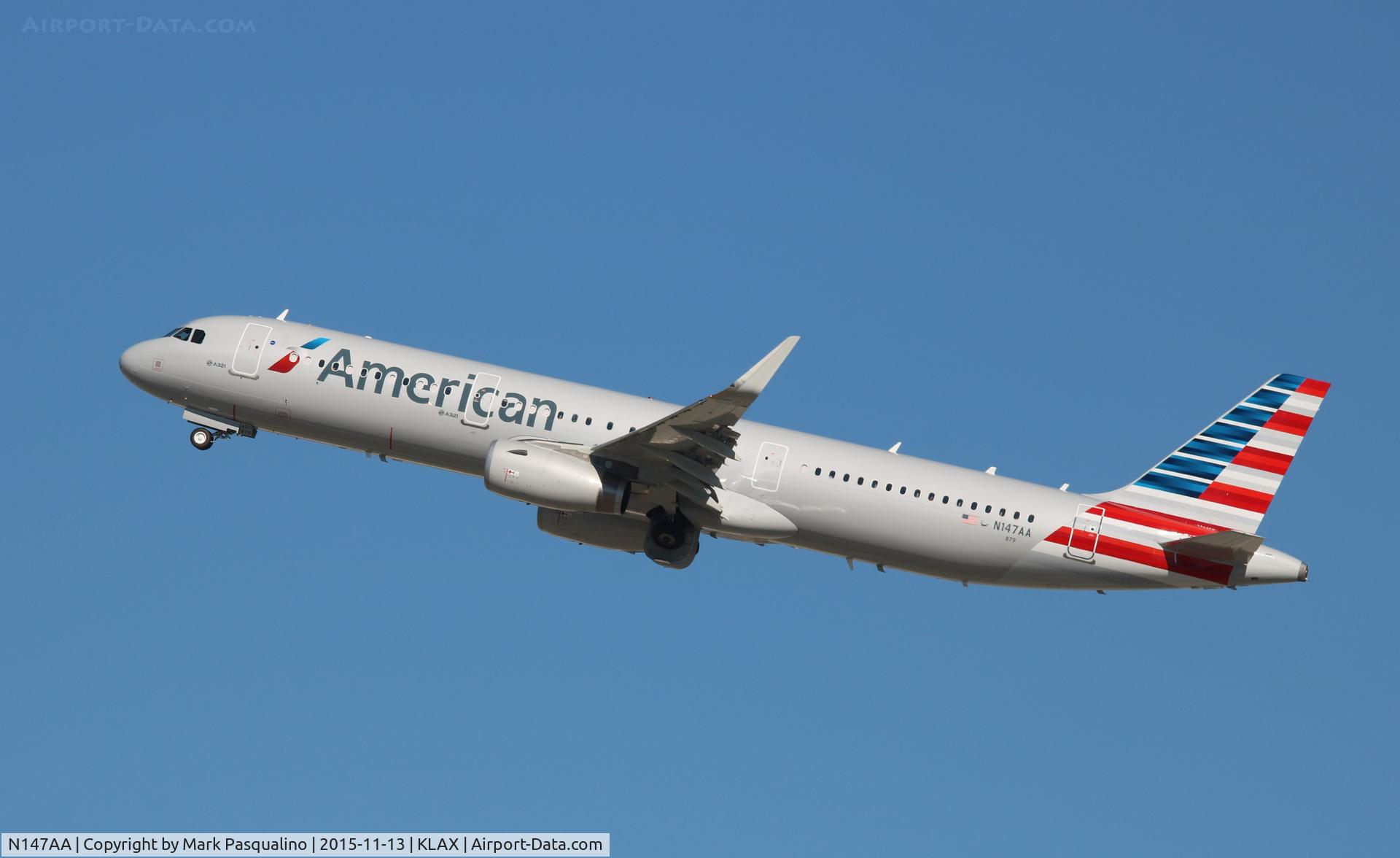 N147AA, 2015 Airbus A321-231 C/N 6802, Airbus A321